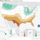 The 2022-2023 U.S. Winter Outlook map for precipitation shows wetter-than-average conditions are most likely in western Alaska, the Pacific Northwest, northern Rockies, Great Lakes and Ohio Valley. Drier-than-average conditions are forecast in portions of California, the Southwest, the southern Rockies, southern Plains, Gulf Coast and much of the Southeast.